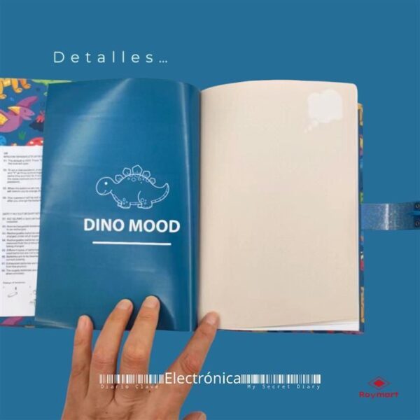 DIARIO CON CLAVE DINOS3 DIARIO CON CLAVE DINOS