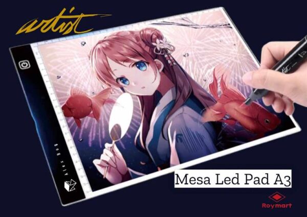 MESA LUZ LED A3 PAD ARTIST