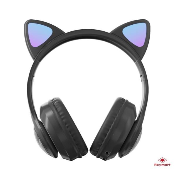 NEW AURICULAR CAT LUCES NEON ,BLUETOOTH 5.0 negro AURICULAR CAT LUCES NEON ,BLUETOOTH 5.0