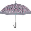 Paraguas mujer 61/8 aut. Flores antiviento microf.