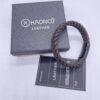 Pulsera hombre marrón piel Kronos