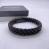 Pulsera hombre marrón piel Kronos