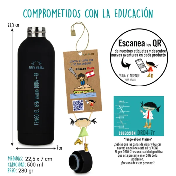 Botella Térmica DRD4-7R - Pepita Viajera