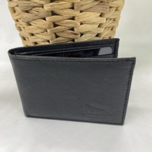 Cartera piel Jaguar negra