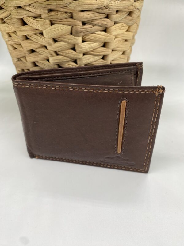 Cartera piel Charro pespuntes