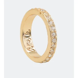 Anillo Anekke Bañado En Oro Con Piedras
