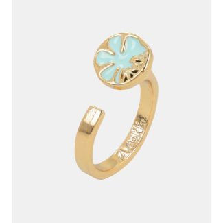 Anillo Turquesa dorado - Anekke