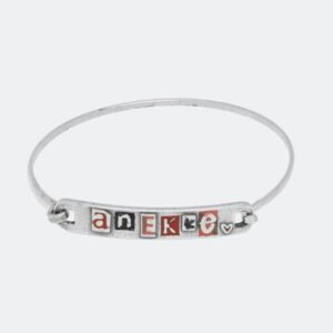 Pulsera rígida Runa plata - Anekke