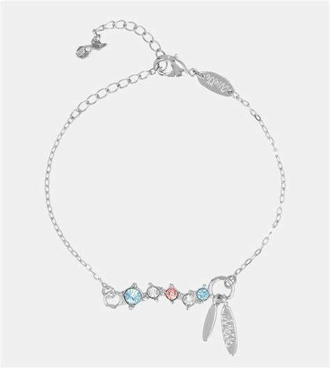 Pulsera Sunshine plumas plateado - Anekke