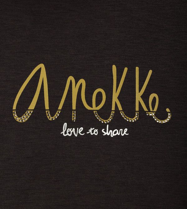 Sudadera con capucha gris - Anekke