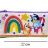 Bluey Portatodo Triple - Rainbow