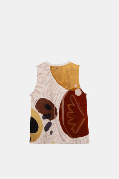 CAMISETA SIN MANGAS ALMA - anekke