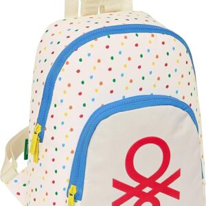 Mochila-Benetton-topitos Mochila Benetton topitos