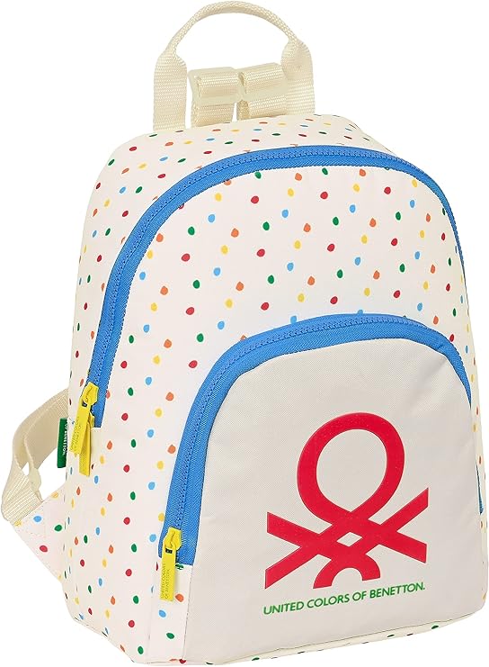 Mochila-Benetton-topitos Mochila Benetton topitos