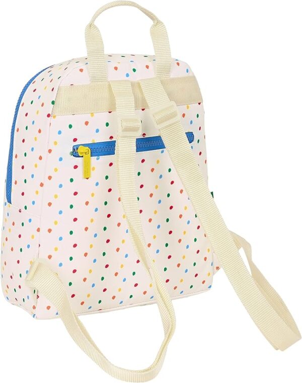 Mochila Benetton topitos1 Mochila Benetton topitos