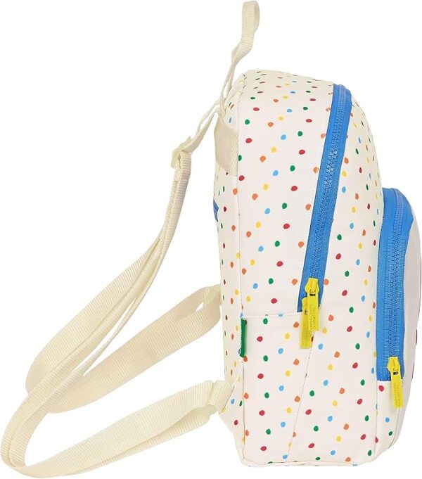 Mochila Benetton topitos2 Mochila Benetton topitos