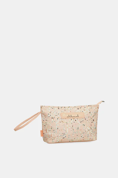 NECESER DE PLAYA GRANDE ESTAMPADO ROSA - Anekke