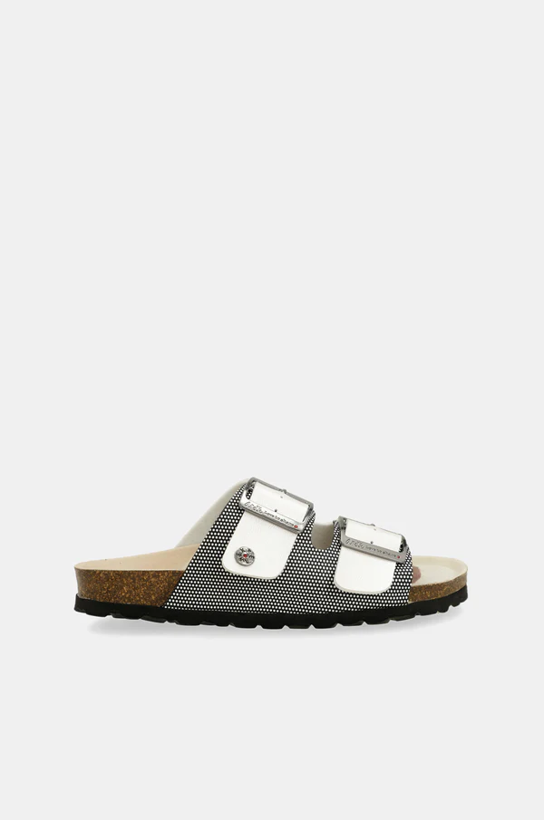 SANDALIAS BIO BLANCAS LUNARES - Anekke