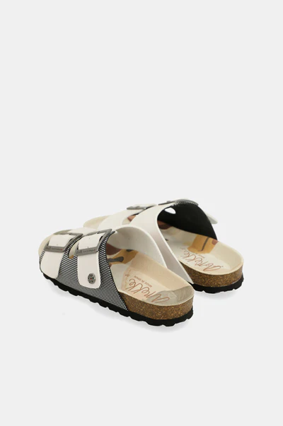 SANDALIAS BIO BLANCAS LUNARES - Anekke