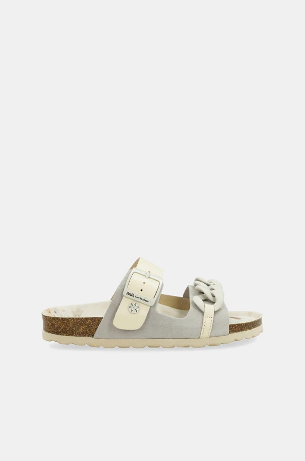 SANDALIAS BIO ESLABONES GRIS - Anekke