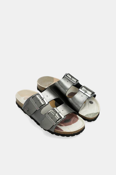 SANDALIAS BIO NEGRAS LUNARES - Anekke