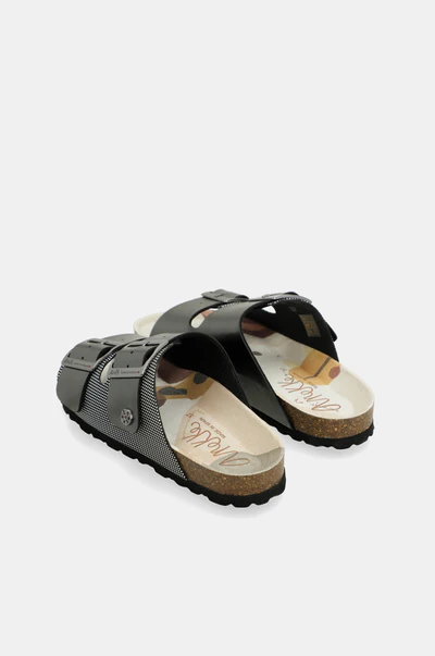 SANDALIAS BIO NEGRAS LUNARES - Anekke