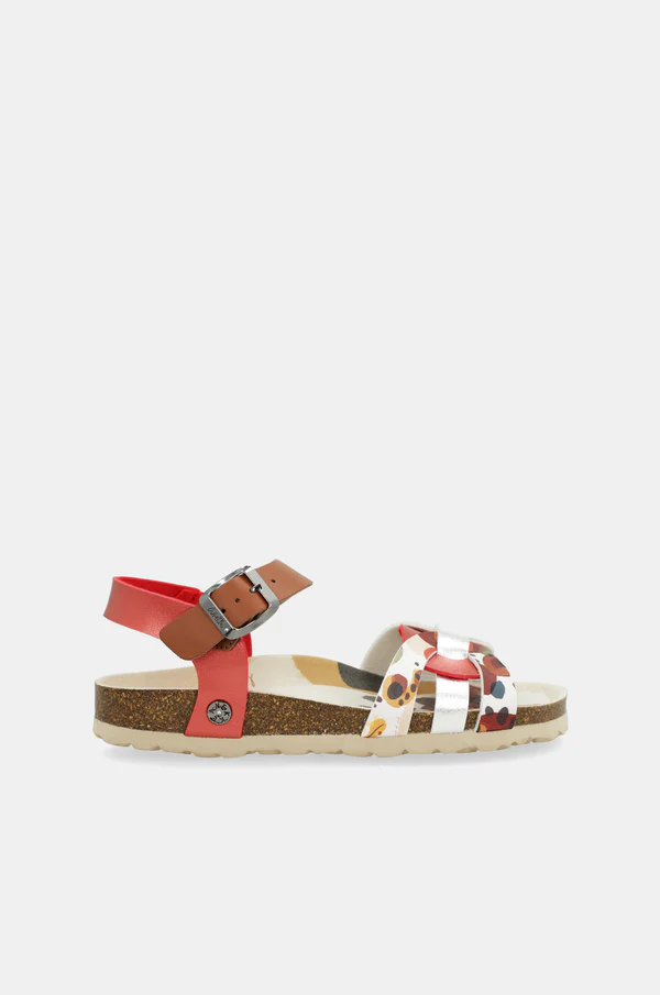 SANDALIAS TIRAS ROJAS ALMA SANDALIAS TIRAS ROJAS ALMA - Anekke