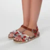 SANDALIAS TIRAS ROJAS ALMA1 SANDALIAS TIRAS ROJAS ALMA - Anekke