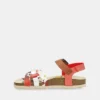 SANDALIAS TIRAS ROJAS ALMA2 SANDALIAS TIRAS ROJAS ALMA - Anekke