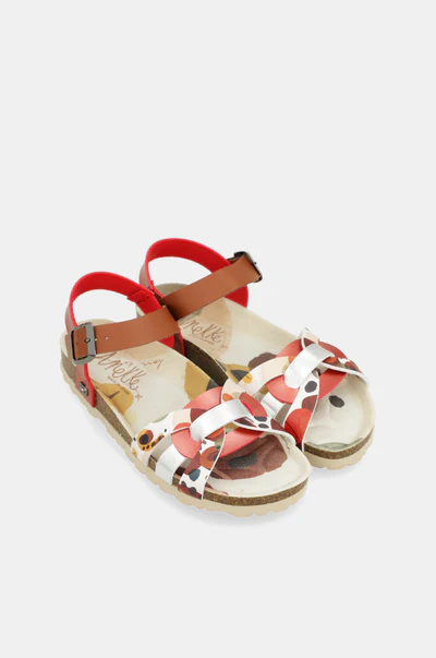 SANDALIAS TIRAS ROJAS ALMA5 SANDALIAS TIRAS ROJAS ALMA - Anekke