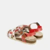 SANDALIAS TIRAS ROJAS ALMA6 SANDALIAS TIRAS ROJAS ALMA - Anekke