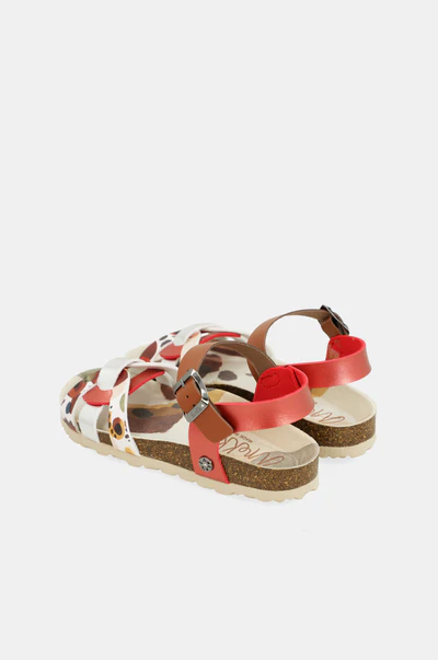 SANDALIAS TIRAS ROJAS ALMA6 SANDALIAS TIRAS ROJAS ALMA - Anekke