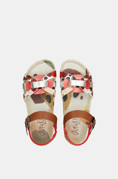 SANDALIAS TIRAS ROJAS ALMA7 SANDALIAS TIRAS ROJAS ALMA - Anekke