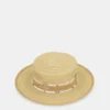 SOMBRERO DE RAFIA BEIGE - Anekke