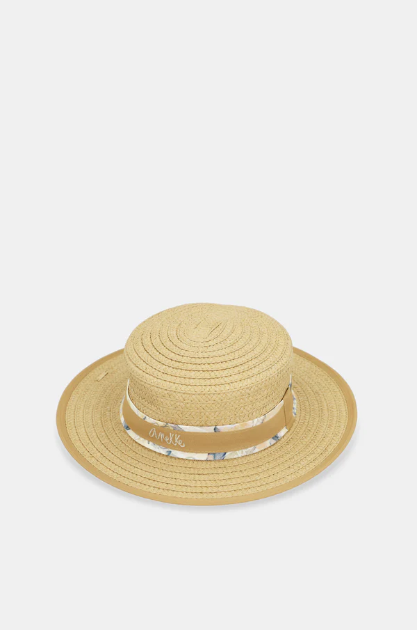 SOMBRERO DE RAFIA BEIGE - Anekke