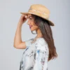 SOMBRERO DE RAFIA BEIGE - Anekke