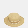 SOMBRERO DE RAFIA BEIGE - Anekke