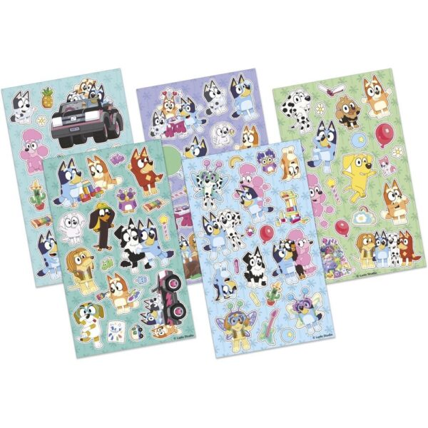 Set pegatinas Bluey1 Set pegatinas Bluey