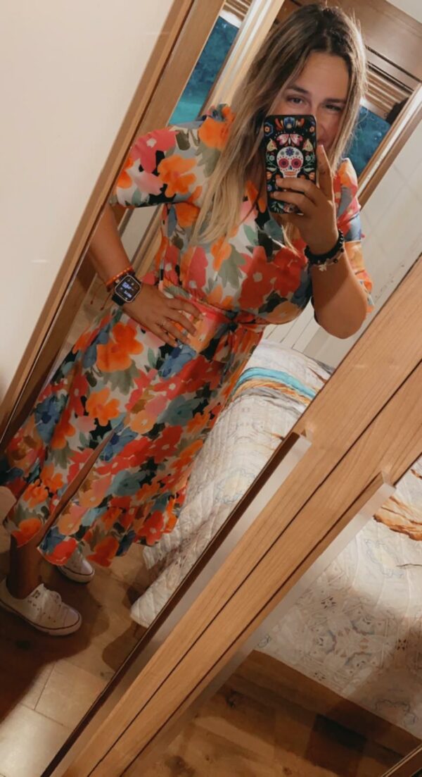 Vestid-midi-patricia Vestido Midi "Amanecer Tropical"
