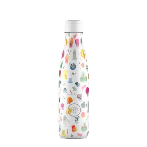 Botella-Paula Alenda - Crazy Skulls Botella Paula Alenda - Crazy Skulls 500 ML
