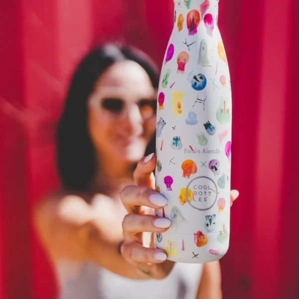 Botella-Paula Alenda - Crazy Skulls4 Botella Paula Alenda - Crazy Skulls 500 ML