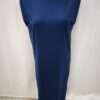 Vestido Elástico con Hombreras Doble Abertura Lateral