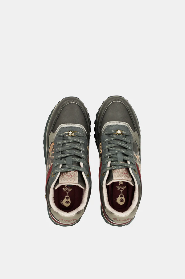 Deportivos plataforma gris oscuro - Anekke