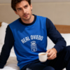 Pijama Adulto Real Oviedo Marino Pijama Adulto Real Oviedo Marino