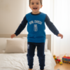 Pijama Niño Real Oviedo Marino