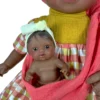 maria-con-bebe-vichy (3) MUÑECA MARÍA CON BEBÉ VICHY - Nines D´Onil