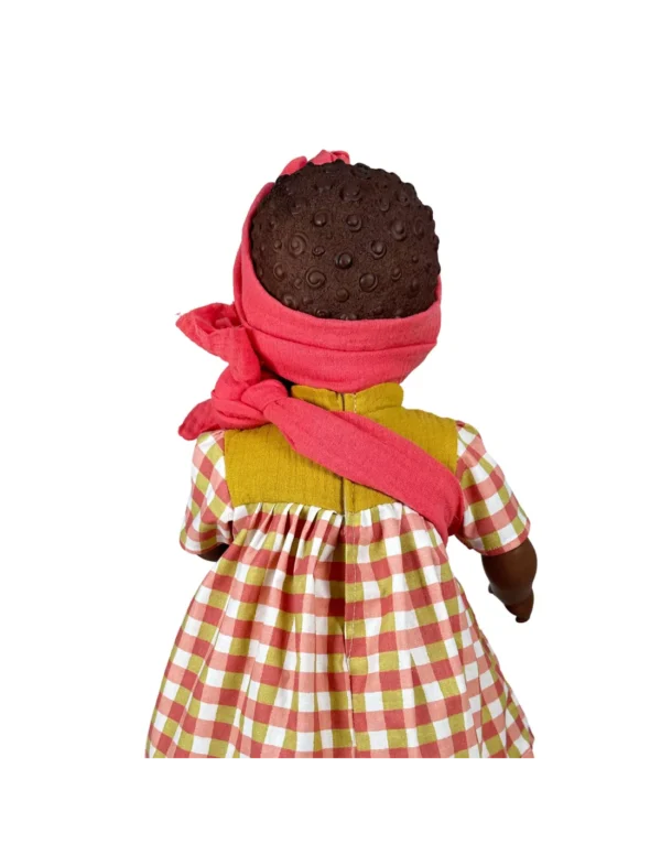 maria-con-bebe-vichy (6) MUÑECA MARÍA CON BEBÉ VICHY - Nines D´Onil