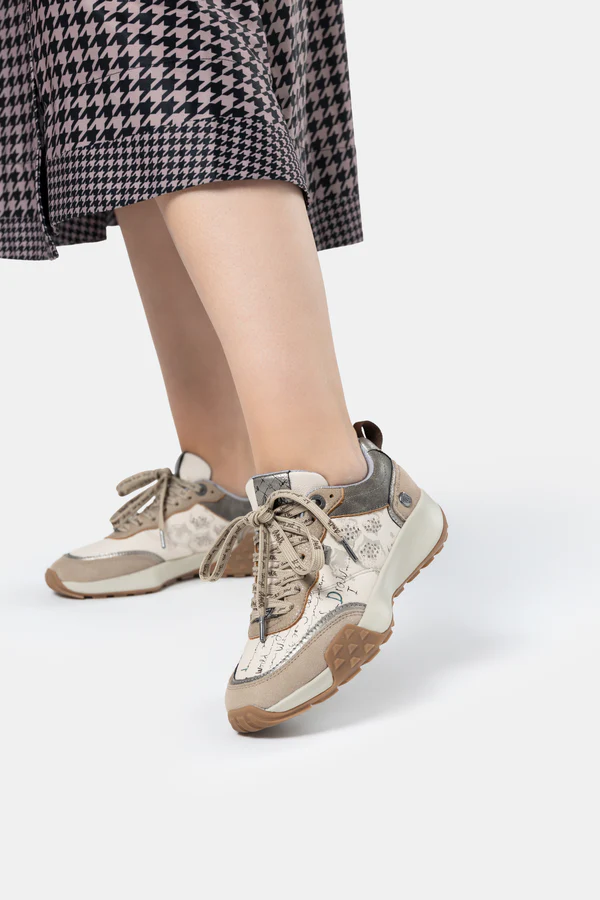 DEPORTIVOS BEIGE ESTAMPADOS1 DEPORTIVOS BEIGE ESTAMPADOS - Anekke