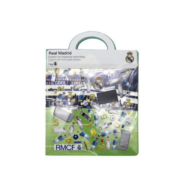 Real Madrid Libro de Pegatinas Estadio 3D Reutilizables