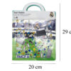 Real Madrid Libro de Pegatinas Estadio 3D Reutilizables